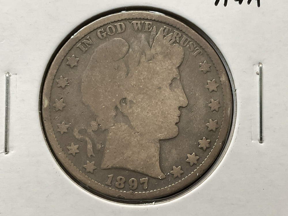 1897-P Barber Half