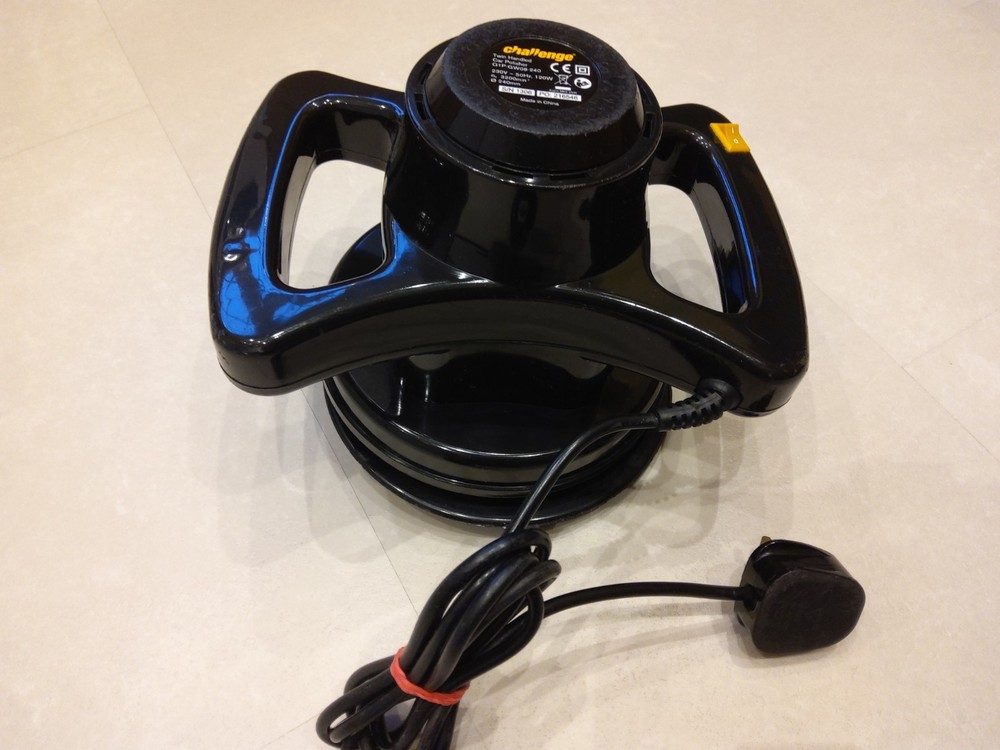 CHALLENGE TWIN HANDLED 8" CAR POLISHER  (CABLE)