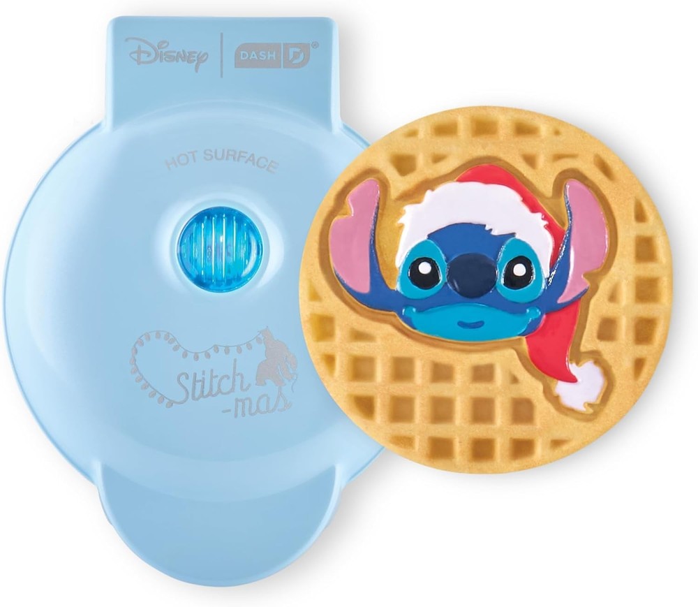 Mini Stitch Santa Holiday Waffle Maker