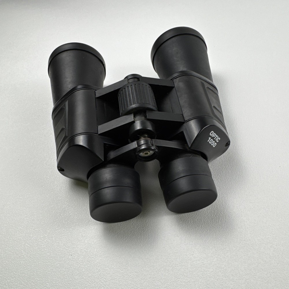 OPTIC 1050 BINOCULARS , & CARRYING CASE, VINTAGE