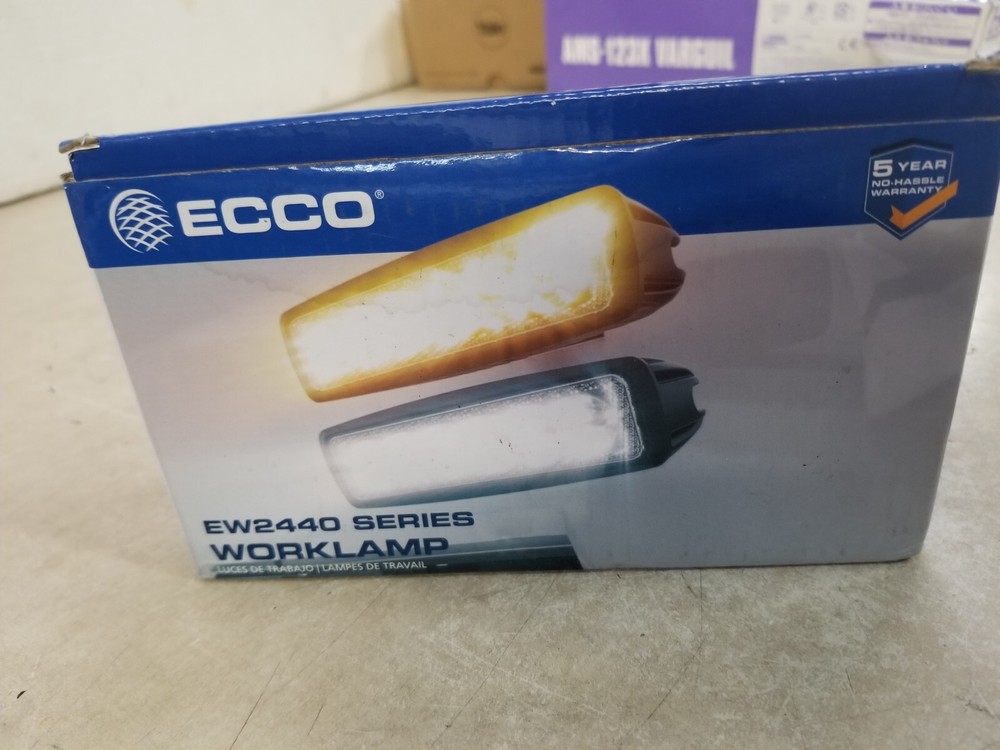 Ecco EW2441 LED Worklamp Clear Rectangular (6) 3 Watt LED Flood Beam