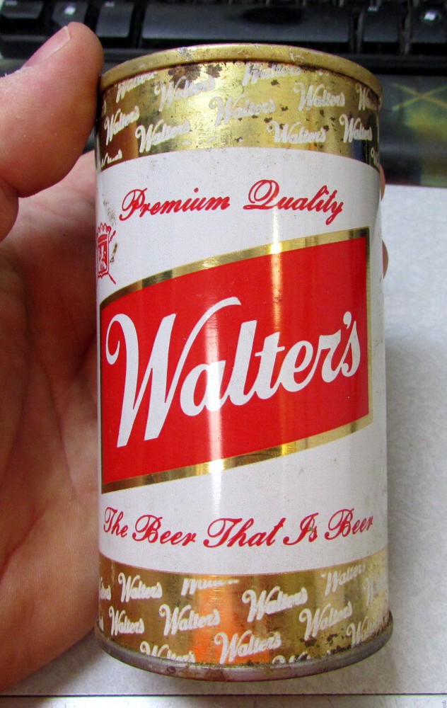Premium Quality Walters Beer Pull tab style beer can, (empty), great colors