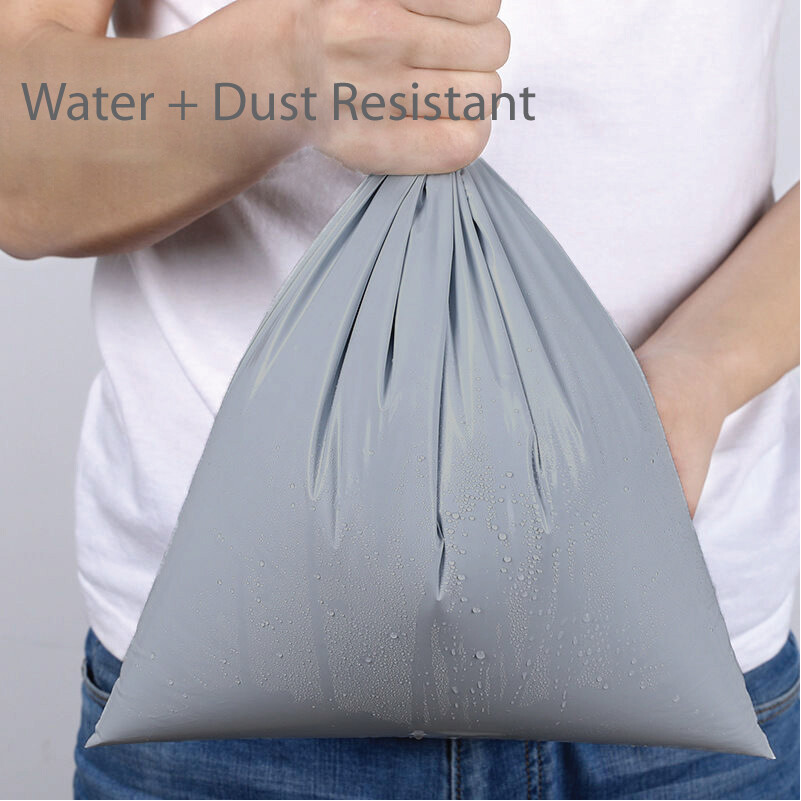 EPS - 2MIL GRAY THIN POLY MAILERS SELF SEALING SHIPPING ENVELOPE BAGS