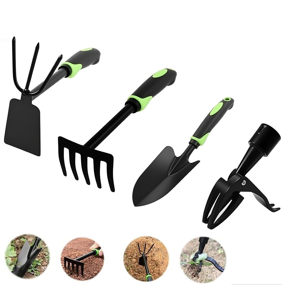 Gardening Tools,Weeding Tool,Garden Hand Black