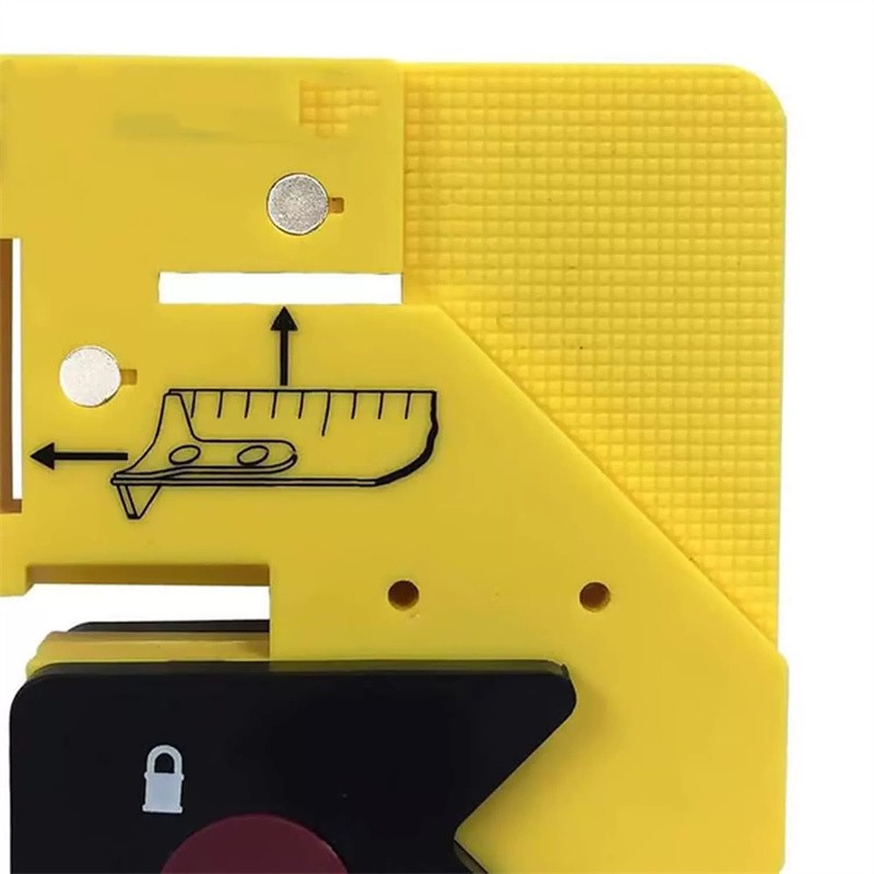 Multifunctional Trim Carpentry Aid, Precision Measuring & Miter Marking Tool