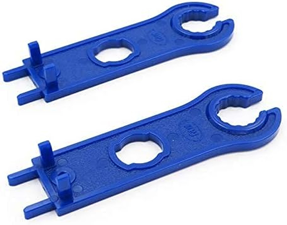2 Pair Solar Spanner Wrenches for MC4 Connectors, Solar Panel Connector Tool