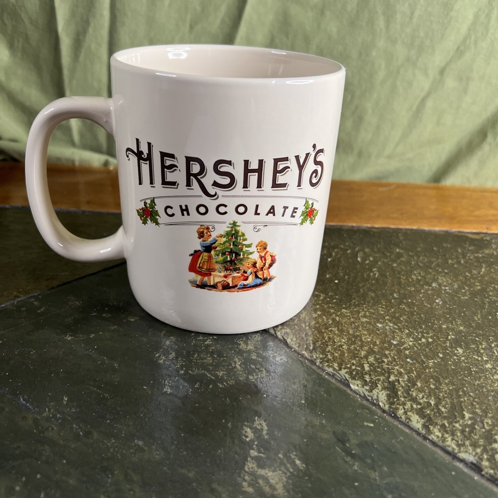 Hershey's Chocolate Old Fashioned Oversized Jumbo Christmas Coffee Mug