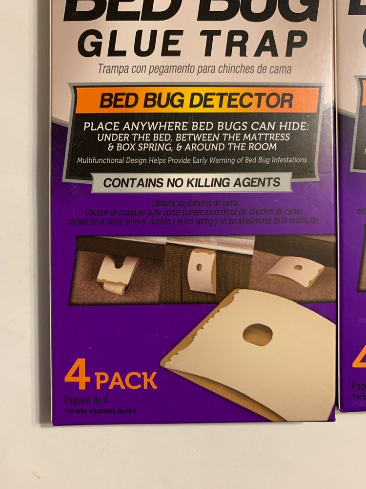 Hot Shot PREVENT Bed Bugs, Glue Trap Stations Bedbug Detection (2 Boxes)