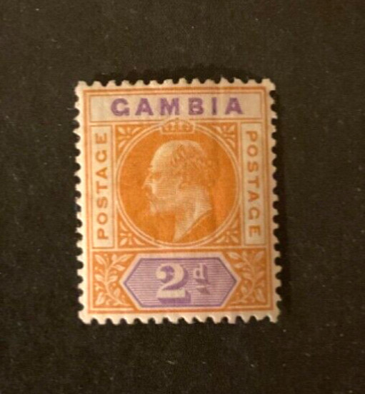 Stamps Gambia Scott #43 hinged