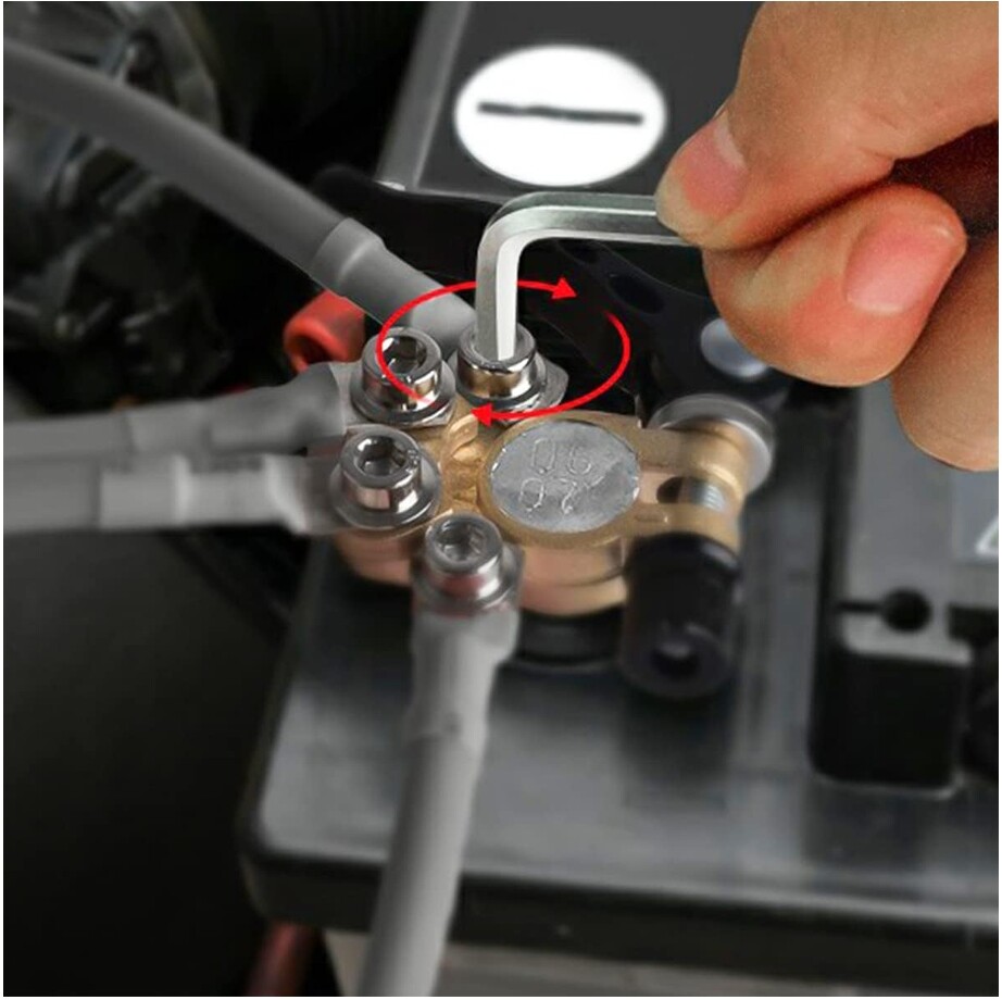 2 Pcs Quick Release Adjust Disconnect Tool Car Battery Terminal Connector Clamp