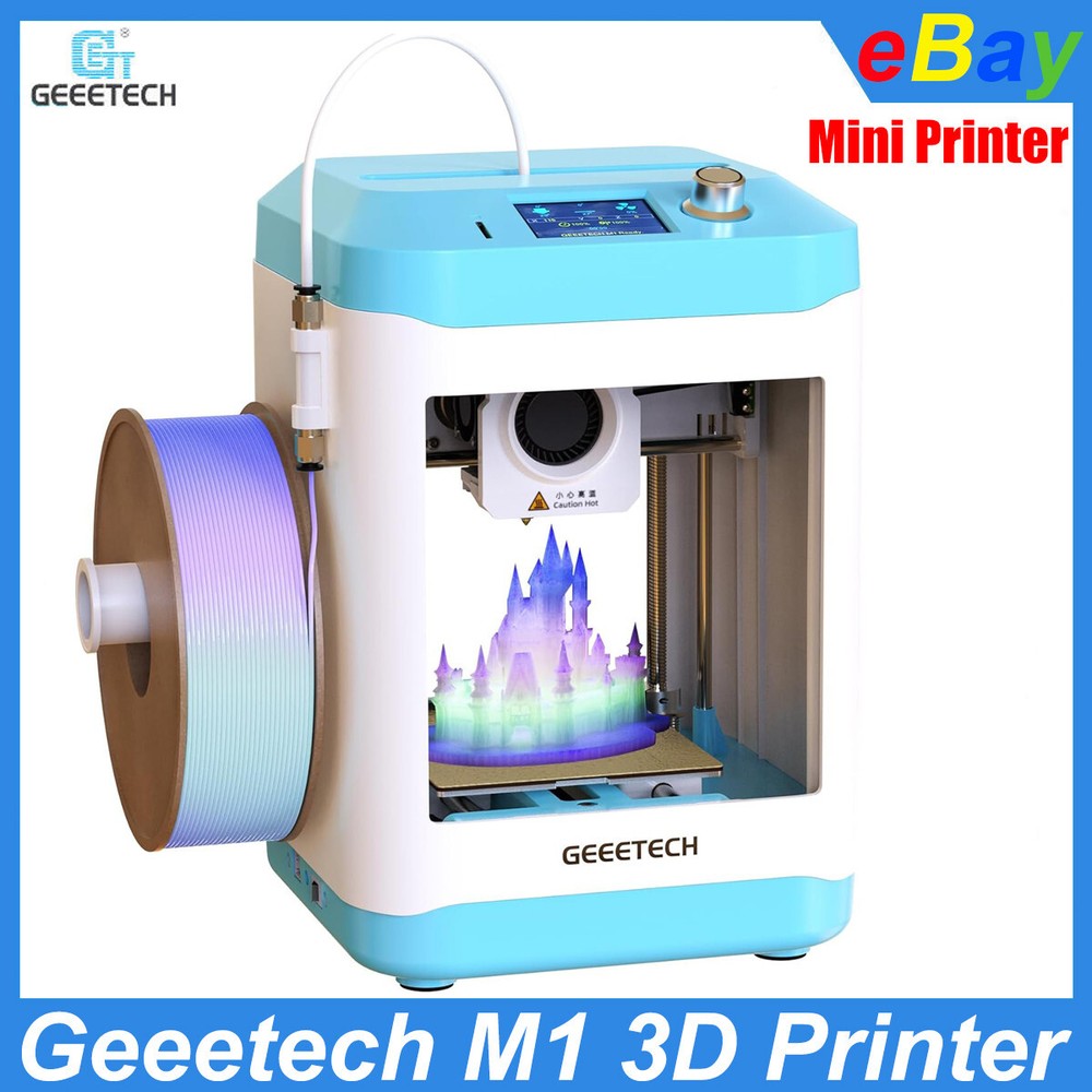 Geeetech M1 Mini 3D Printer Mini Size Multiple Functions Printer Gift for kids