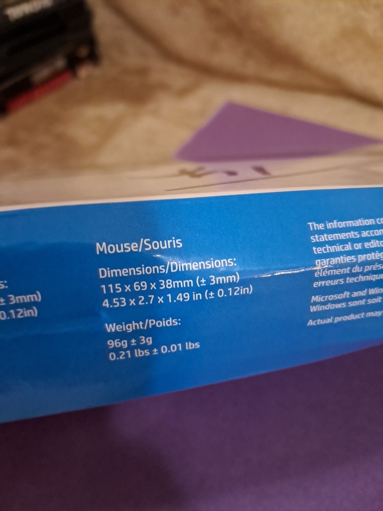 HP Pavilion Keyboard and Mouse 200 (9DF28AA#ABL) USB connection black
