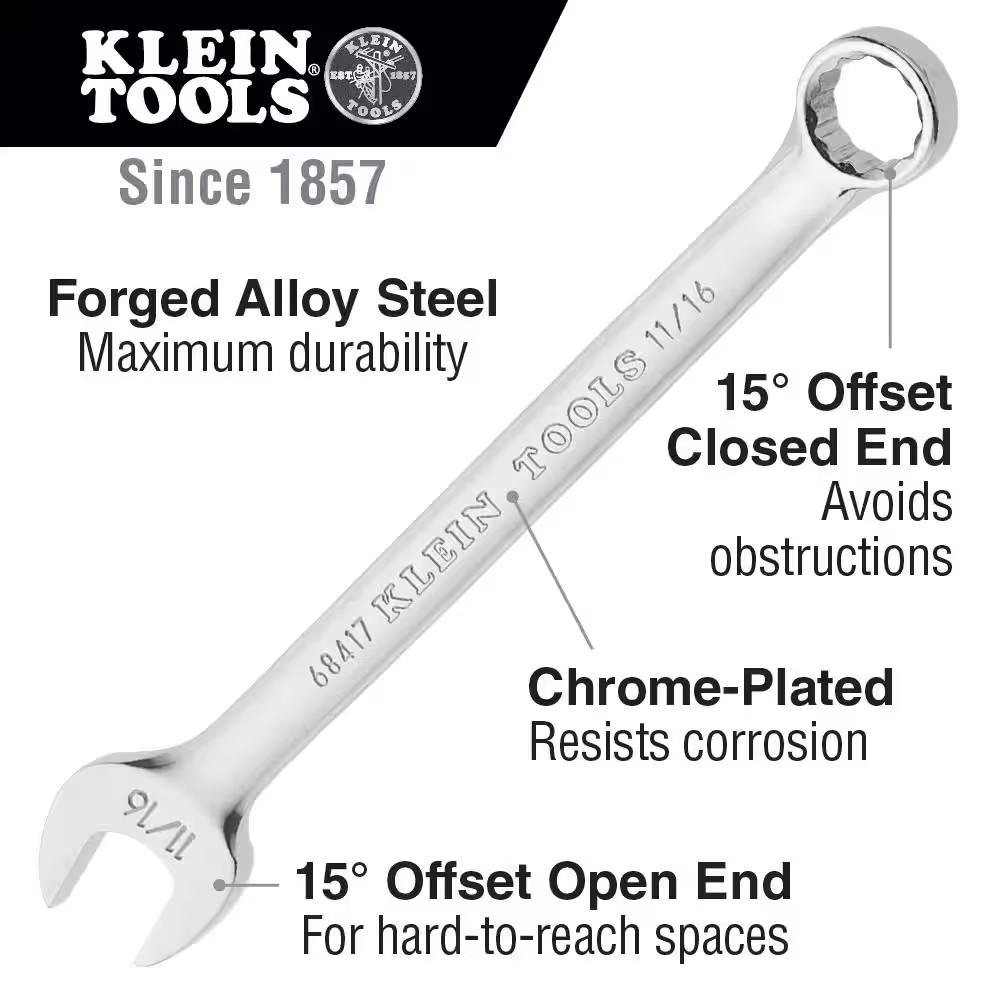 7/8 In. Combination Wrench