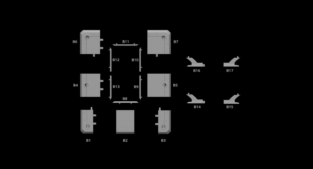 Pool table, complete with accessories, 1:5 scale, File STL OBJ for 3D Printer