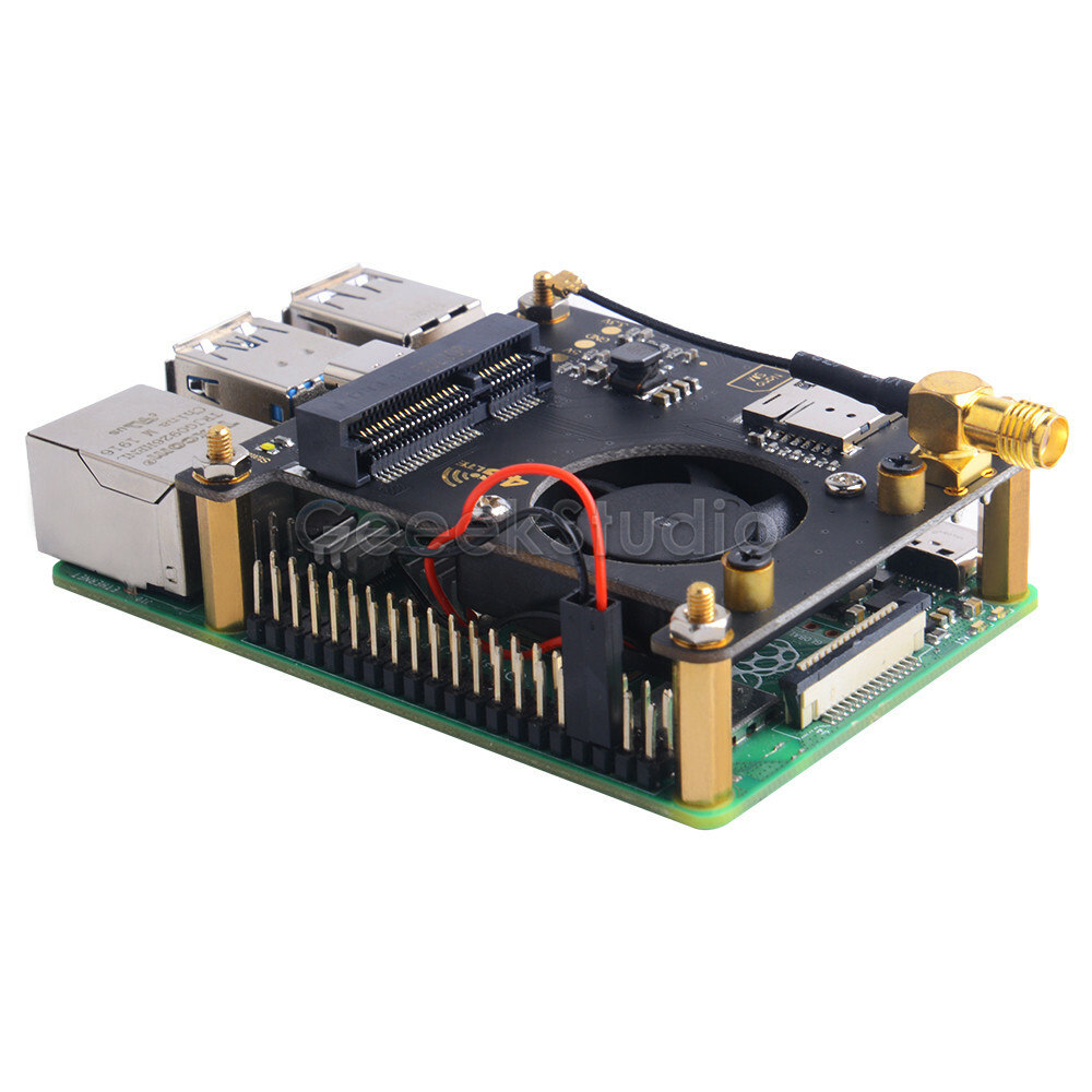 Raspberry Pi 3G 4G Hat for Raspberry Pi 2B / 3B / 3B+ / 4B / ZERO / ZERO W