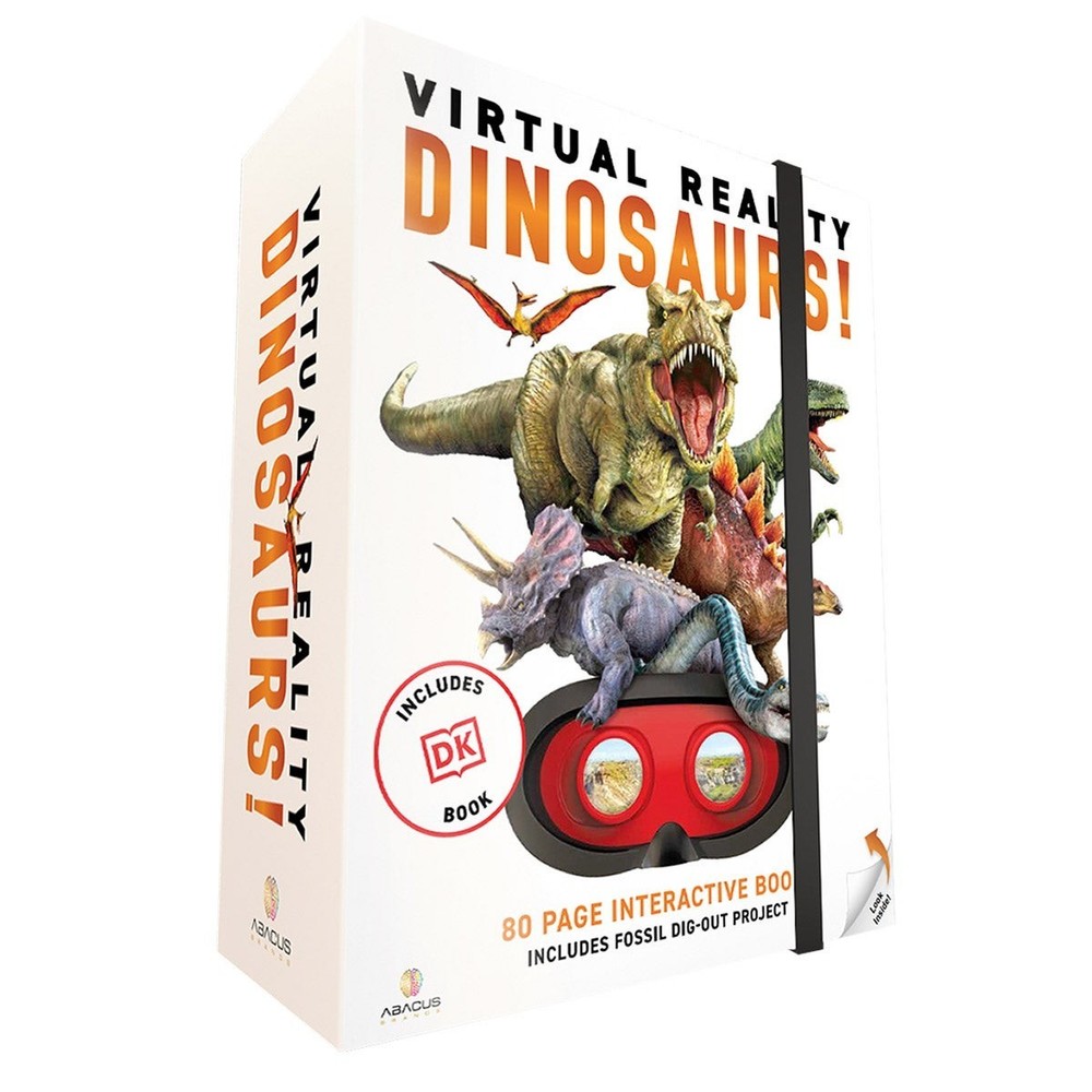 Virtual Reality Dinosaurs Learning Activity Set VR Goggles (Requires Smartphone)