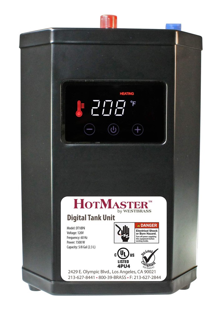 Westbrass DT18N HotMaster DigiHot Digital Instant Hot Water Tank System Dispense