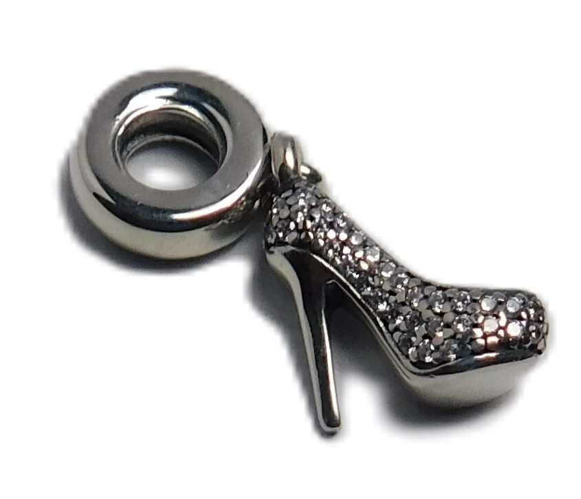 Pandora Charm, Sparkling Stiletto Dangle #791536CZ
