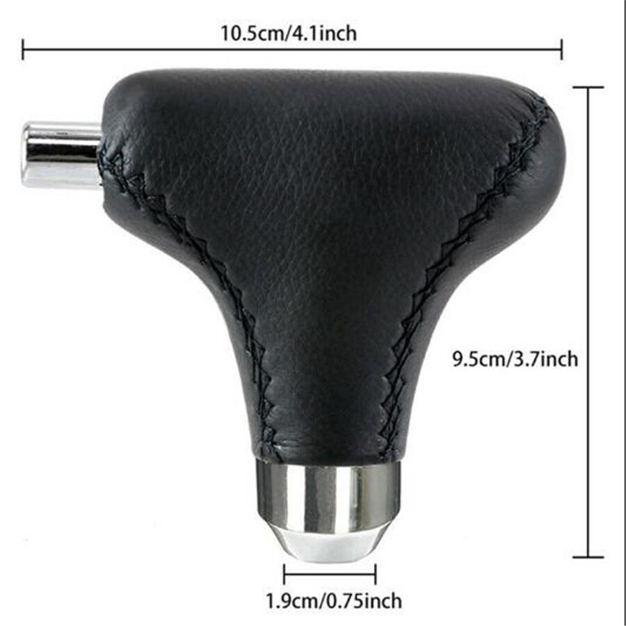 Universal For Automatic Transmission Black Gear Shift Knob Shifter Handle Lever