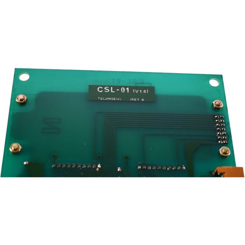 Teijinseiki CSL-01 V1.0 Control Module PCB MISSING 2 Button Switches