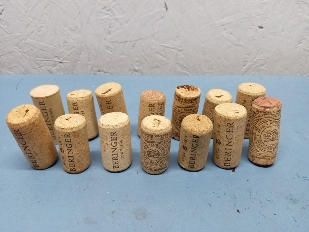 Lot of 14 Beringer Wine Corks (LL)