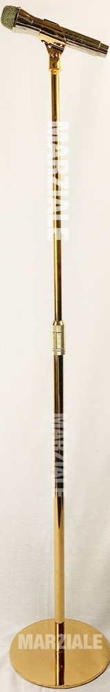 24K Gold Plated Mic Microphone Stand