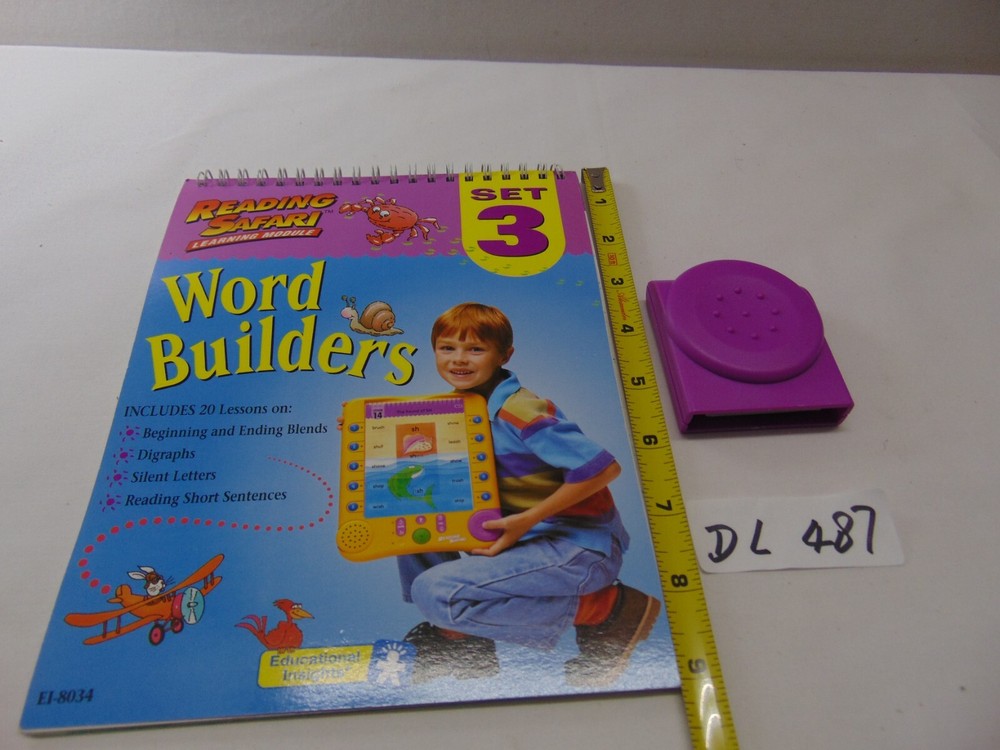 Reading Safari Learning Module & Book Educational Insights Word Builders