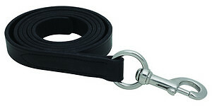 Perri's Leather Lead with Chrome Snap