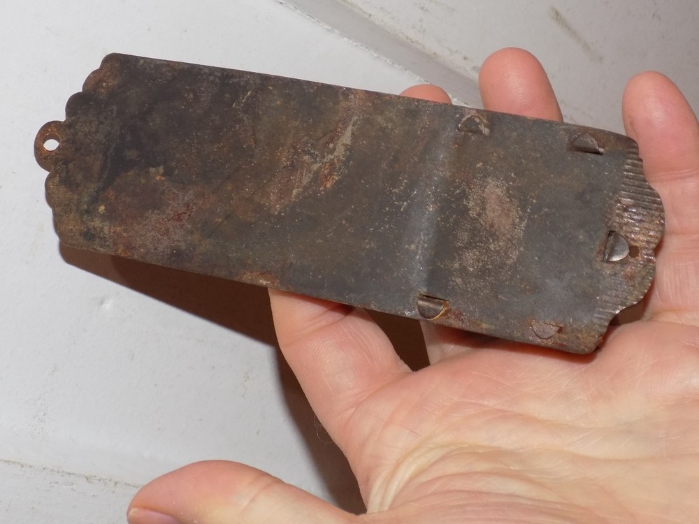 Vintage The Sharples Separator Tin Match Safe