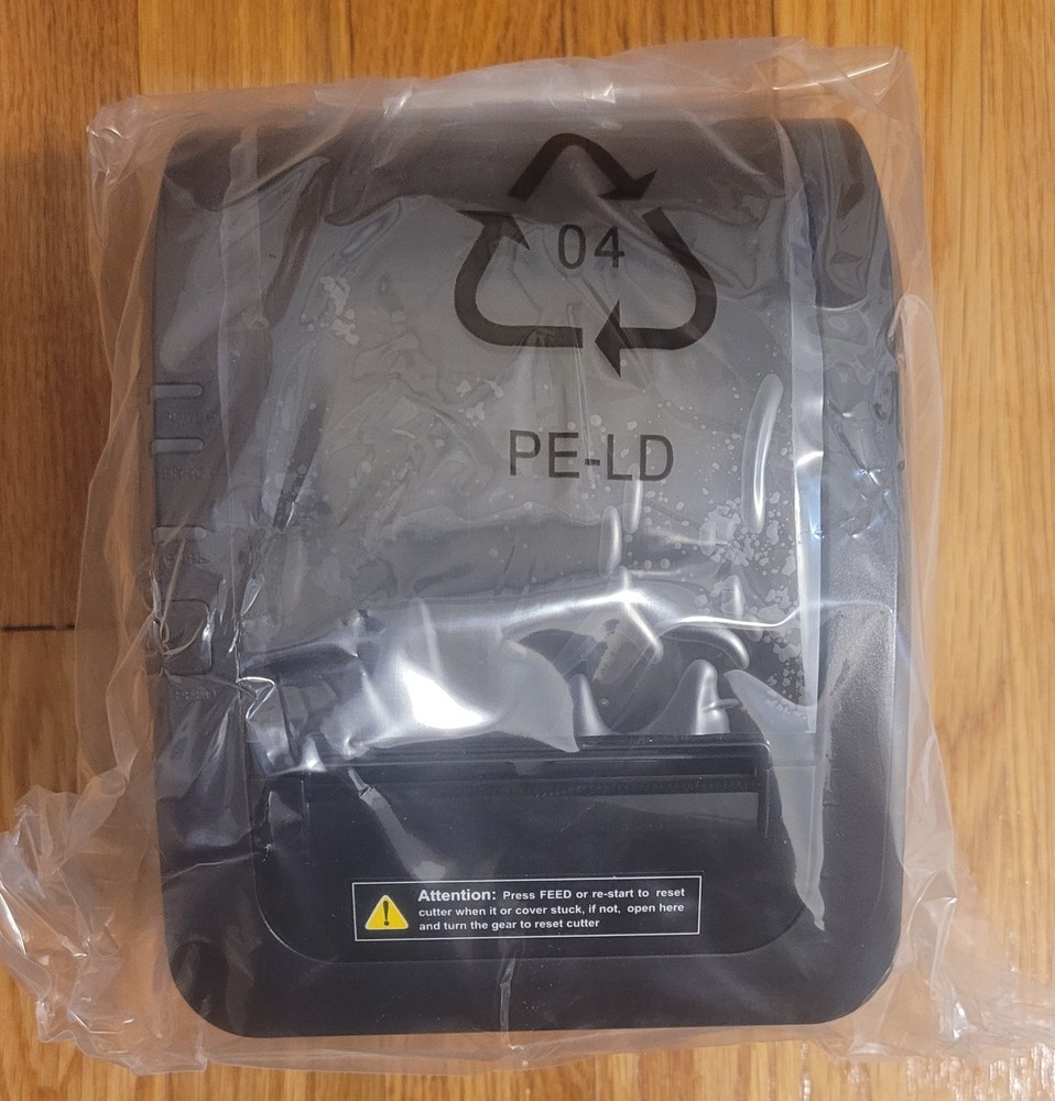 Mini Thermal Receipt Printer Model XK300 NEW OPEN BOX