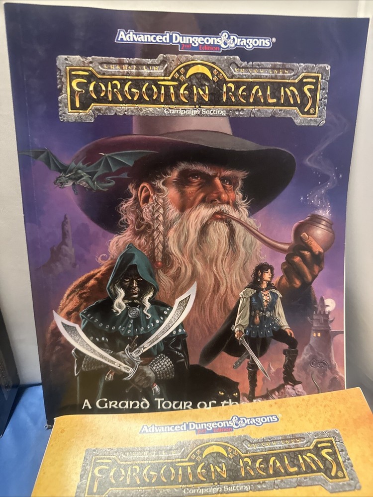 Advanced Dungeons & Dragons 2nd Edition Forgotten Realins Compaing Setting