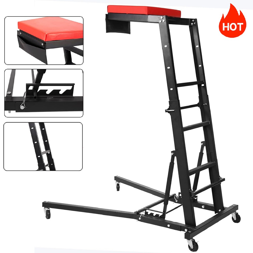 Adjustable Automotive Engine Creeper Foldable Car Creeper 400lbs Workshop Repair