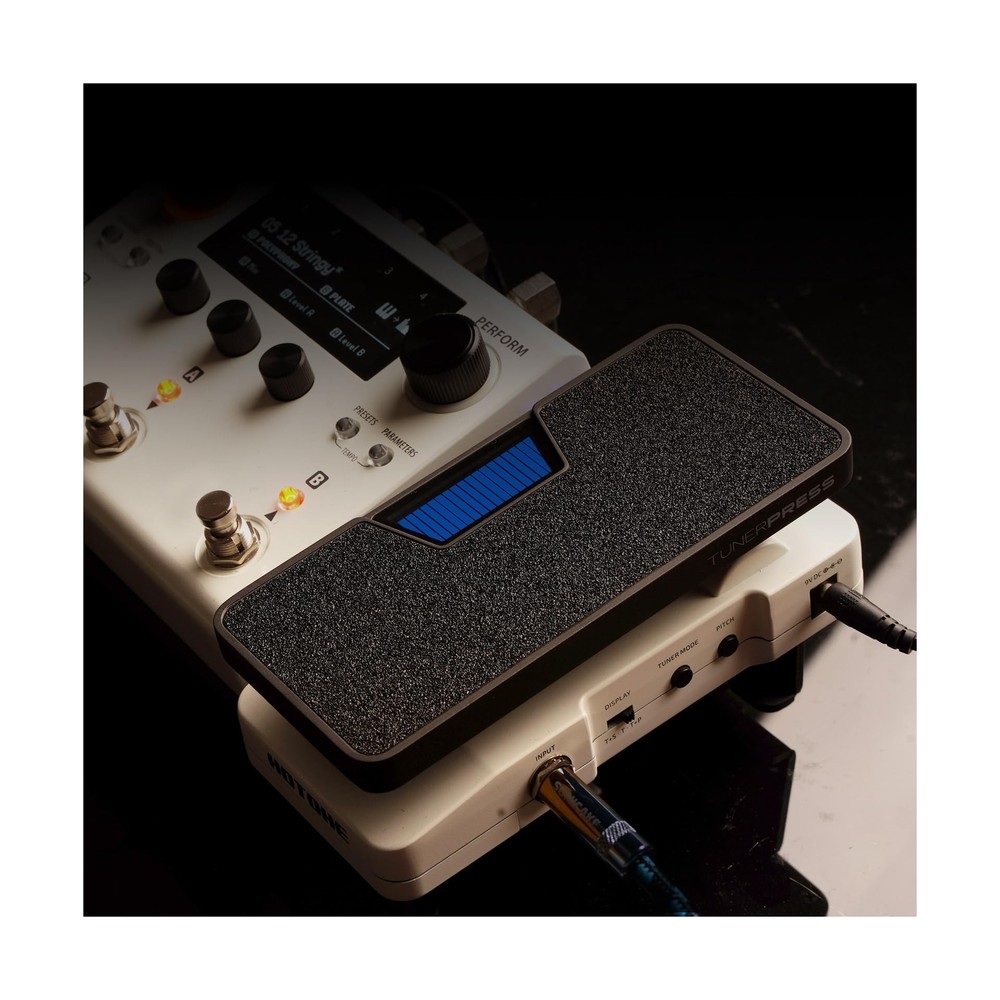 HOTONE Multi-function 4 in 1 Switchable Volume & Expression Pedal with Buffer...