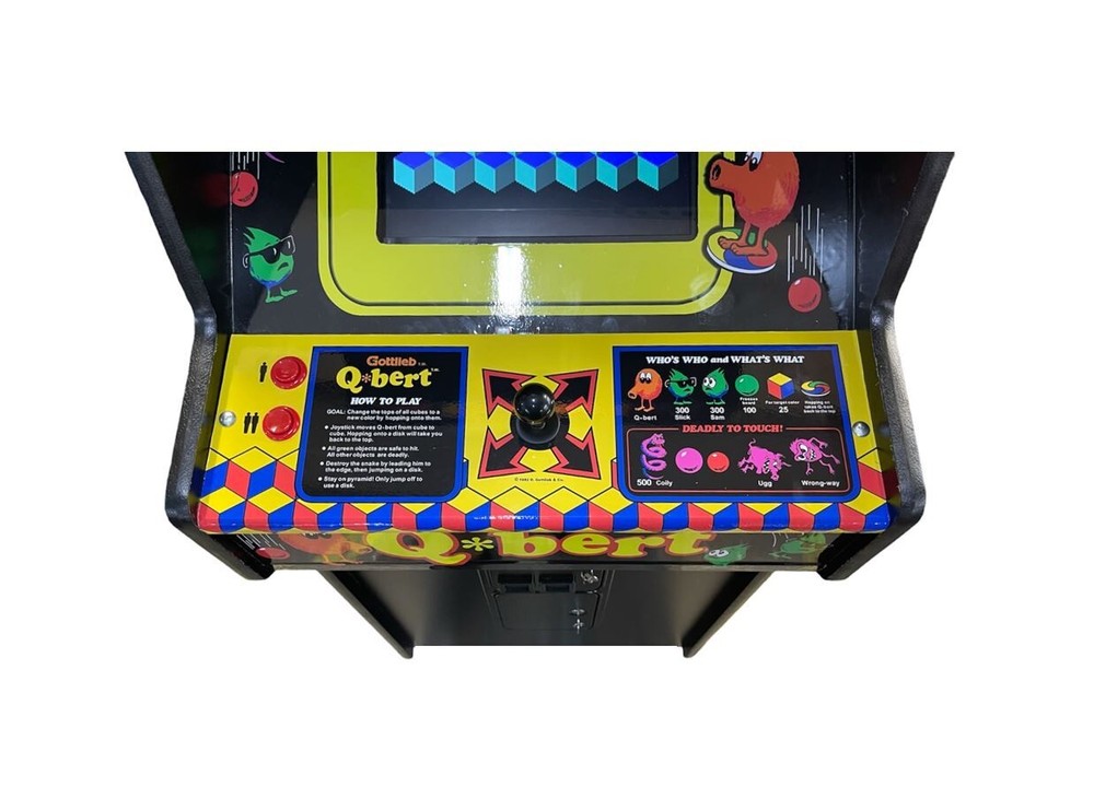 Qbert Full Size Arcade Game Machine