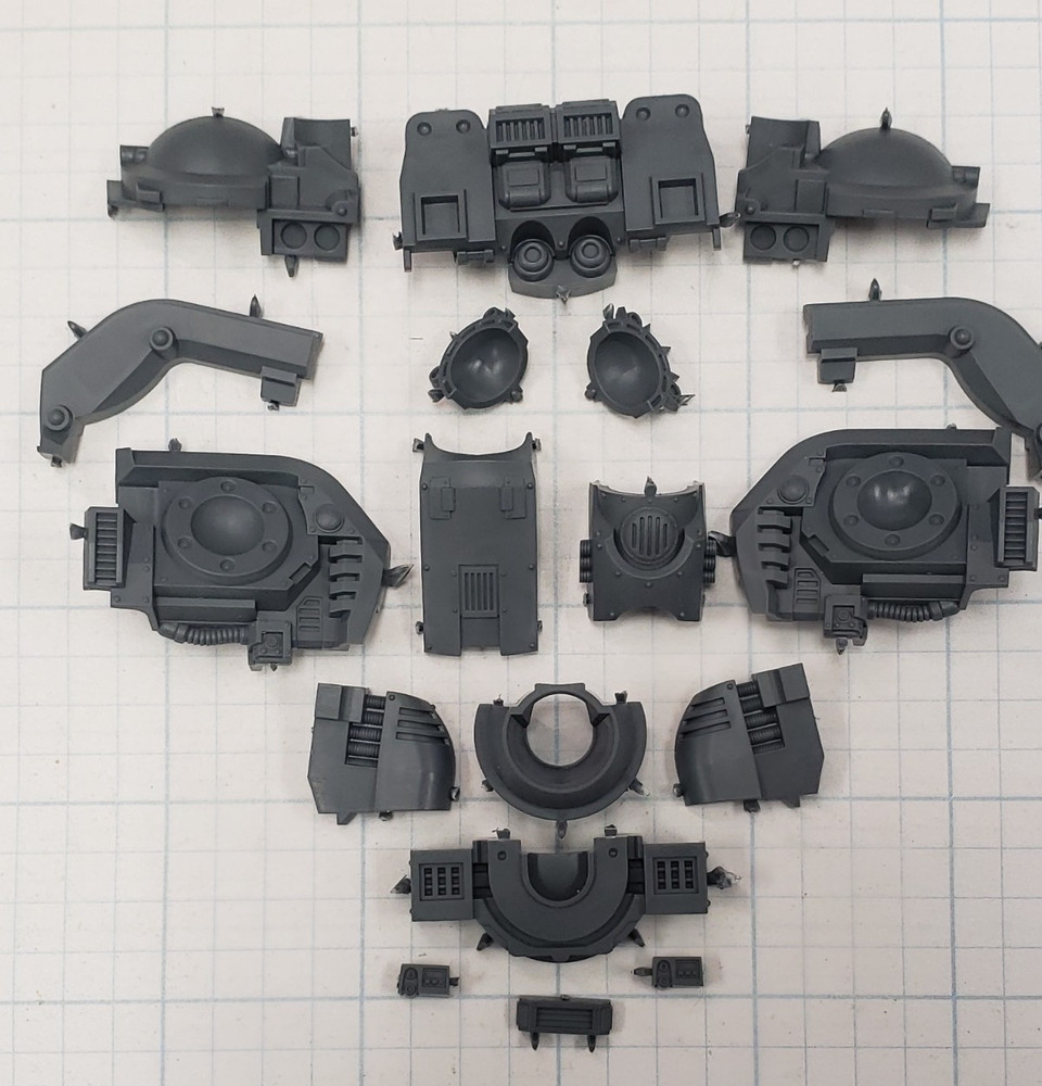 Warhammer 30K Space Marine Bits Leviathan Dreadnought Sarcophagus Torso Frame