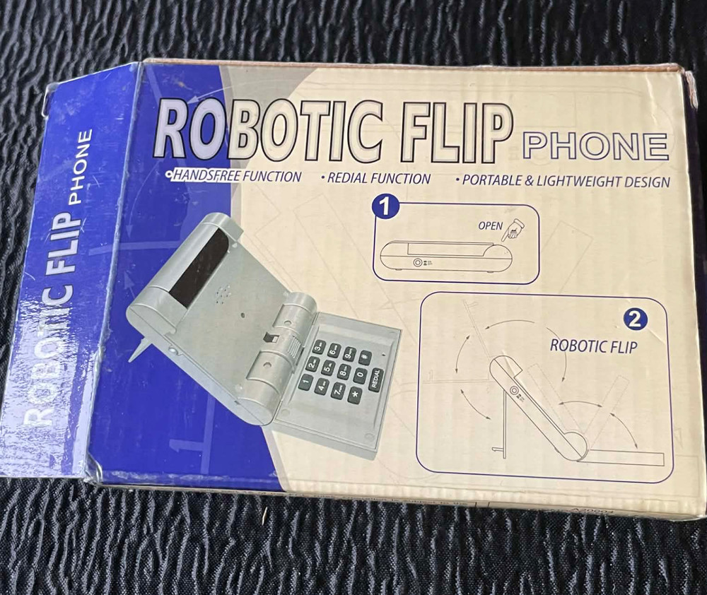 Empty Box ONLY Robotic Flip Phone A20004 Component K4-M3 Storage Boxes