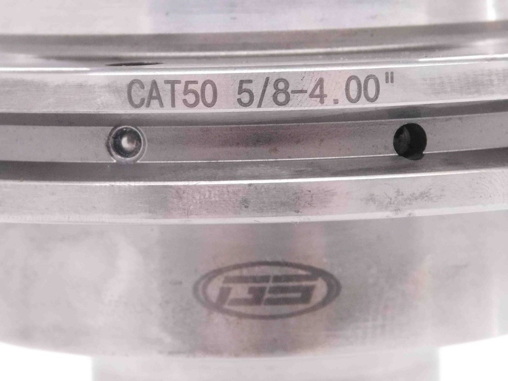 CAT50 GS 5/8 I.D. SOLID END MILL TOOL HOLDER .625 COOLANT THRU 4" PROJECTION