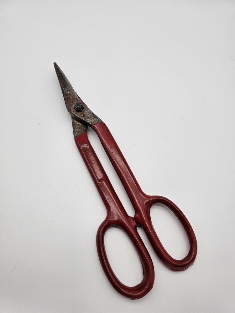 Blue-Point Tools CD12A Red 12" Tin Snips USA