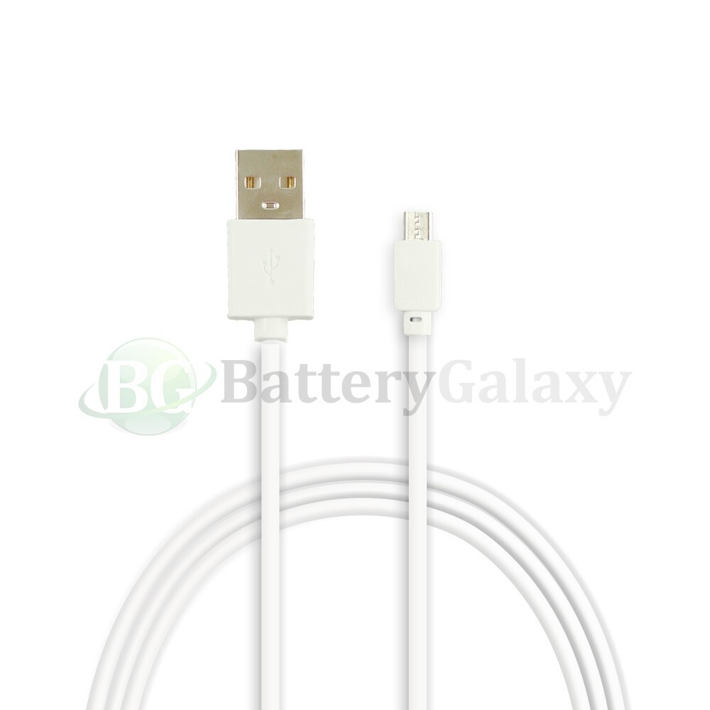 2 Pack - 10 ft Micro USB Sync Charger Cable Cord LG HTC PS4 Xbox One Controller