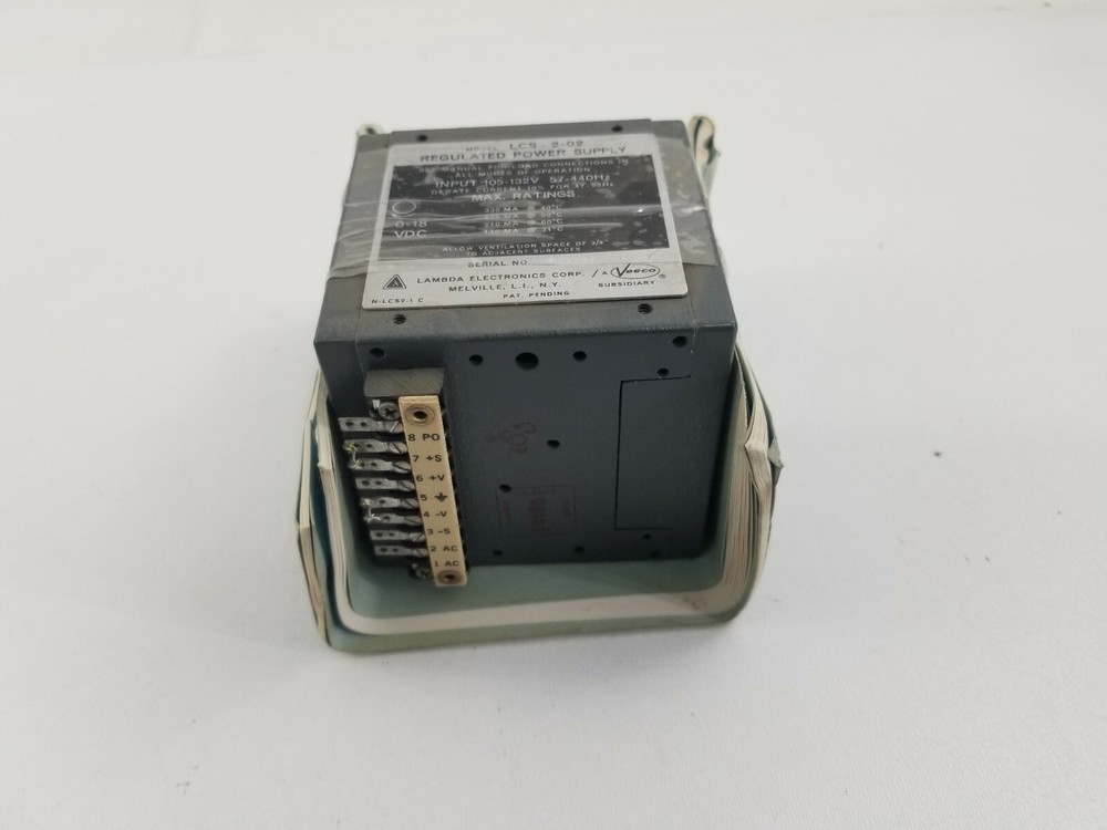 Lambda LCS-2-02 Regulated Power Supply. Used. Fast shipping!!!