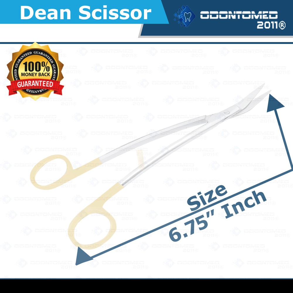 Tc Dean Scissors 6.75'' Surgical Dental Instruments Supply