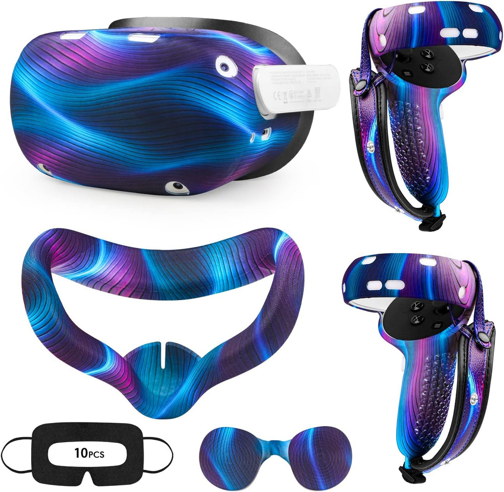 Accessories for Oculus Quest 2, VR Accessory Set for Meta Quest 2, Include Contr