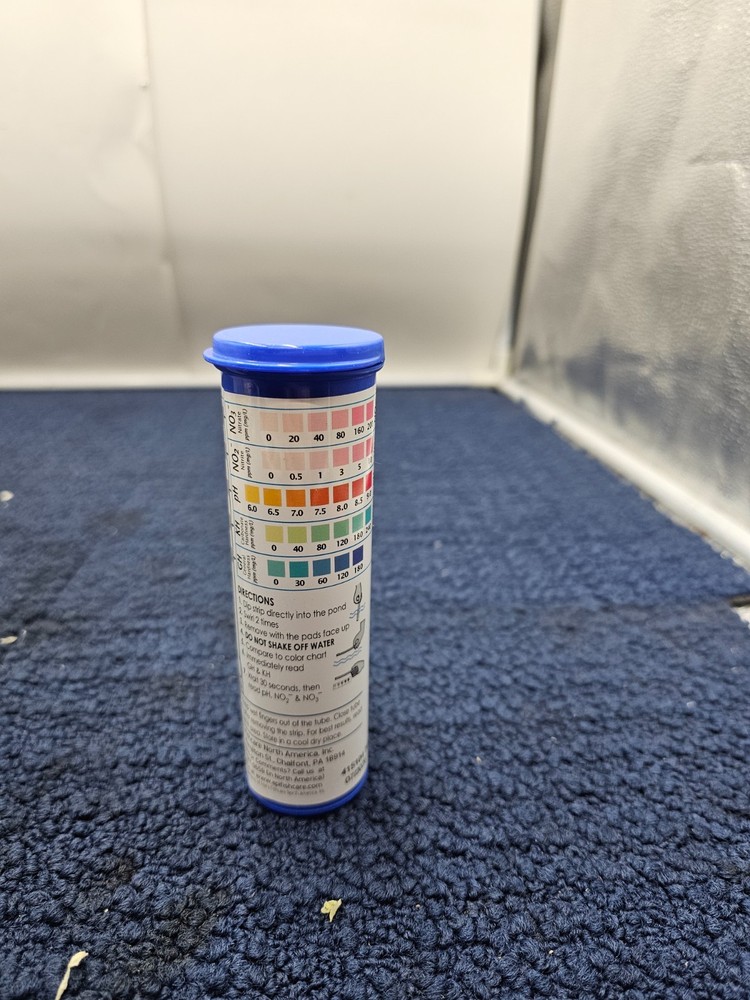 (QTY 25) API Pond 164F: 5-in-1 Water Pond Test Strips - Water Problem Solving