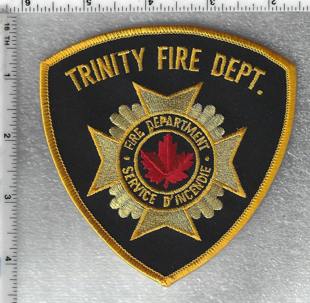Trinity Fire Department (Newfoundland & Labrador, Canada Shoulder Patch