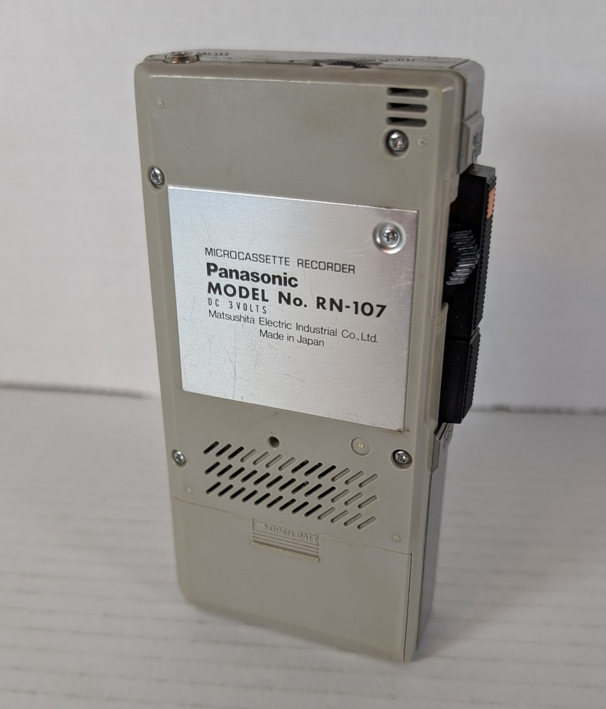 Panasonic RN-107 Microcassette Recorder