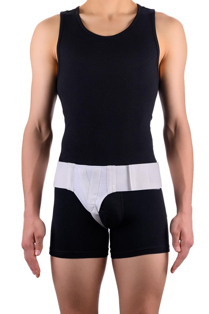 Flexamed Right Side Inguinal Groin Hernia Truss Compression Pad - Medium