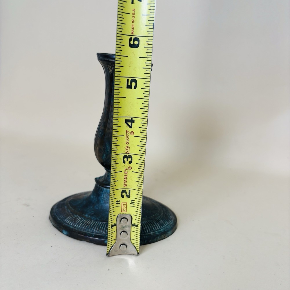 Antique Sheffield Candlestick Silver Plate