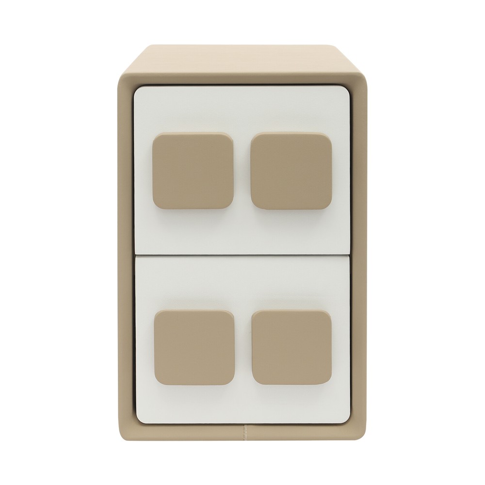 Modern Minimalist End Table, Bedside Table for Bedrooms, Floorstanding End Table