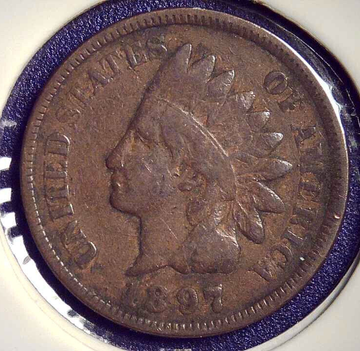 1897 Indian Head Penny