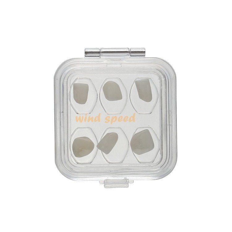 10× Display Chip Veneers Jewelry Box Membrane Retainer Denture False Teeth Case